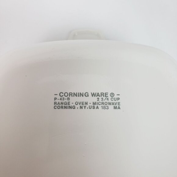 Corning Ware Petite Casserole Dish Spice of Life P-43-B 2.75 cup VTG EXCELLENT!! - Picture 10 of 10